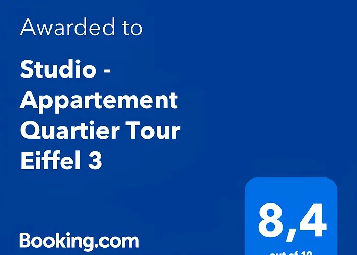 Studio - Appartement Quartier Tour Eiffel 3 Free Netflix